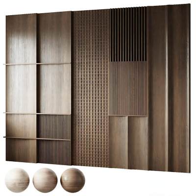 现代实木隔断 屏风